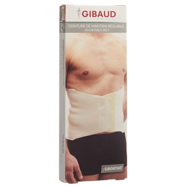 GIBAUD 腰带 可调节 Gr3 90-100cm 白色