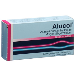 Alucol chewable tablets 24 pcs