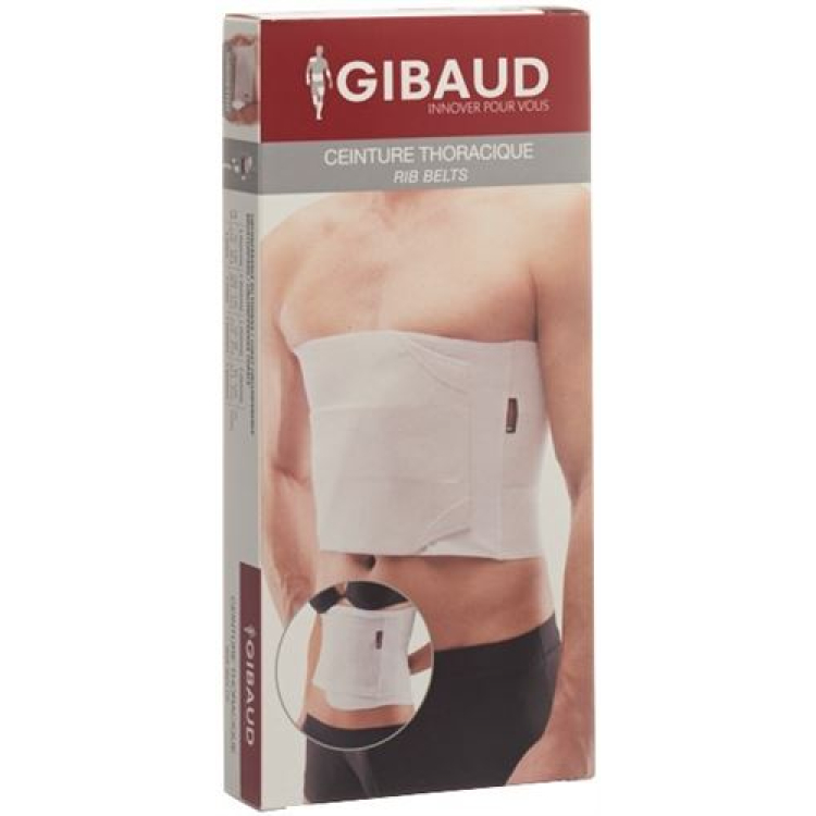 GIBAUD rib chord Men Gr1 70-100cm white