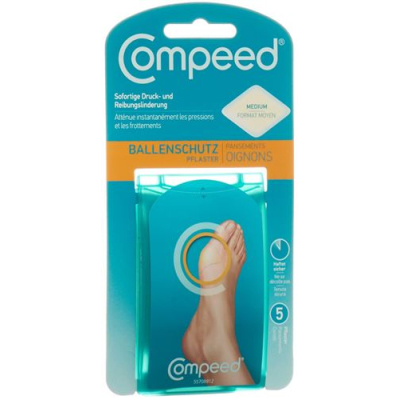 Compeed naszywki chroniące przed piłką m 5 szt