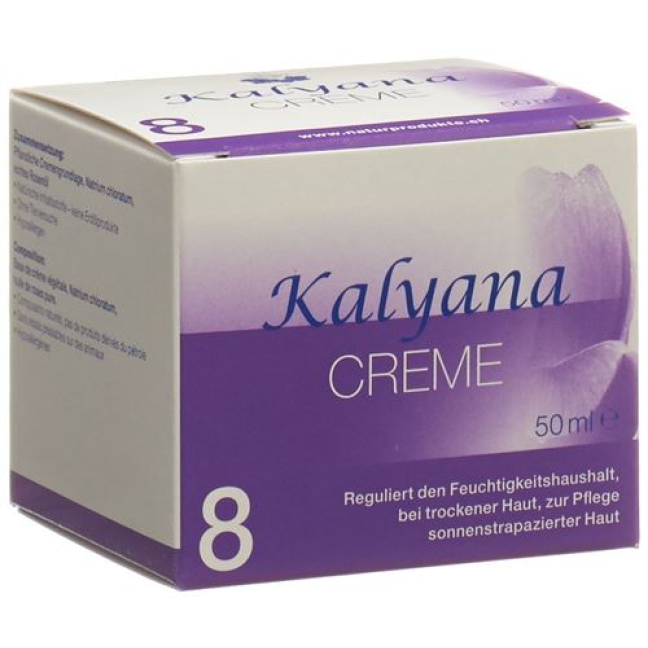 8 Kalyana crema con 50 ml Cloruro de sodio