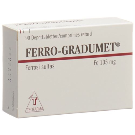 Ferro-Gradumet Depottabl 90 unid.