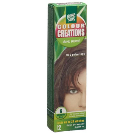 HENNA COLOR Creations Donkerblond 6 60 ml
