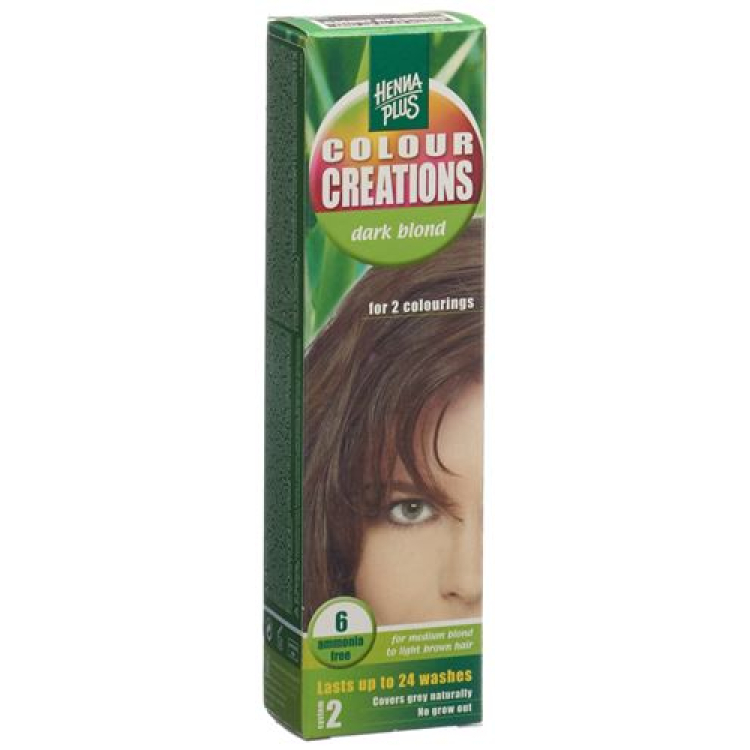 HENNA COLOUR Creations Dark blond 6 60 ml