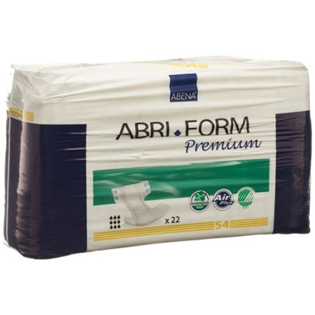 Abri-Form Premium S4 60-85cm amarelo pequena capacidade de sucção 2200 ml 22