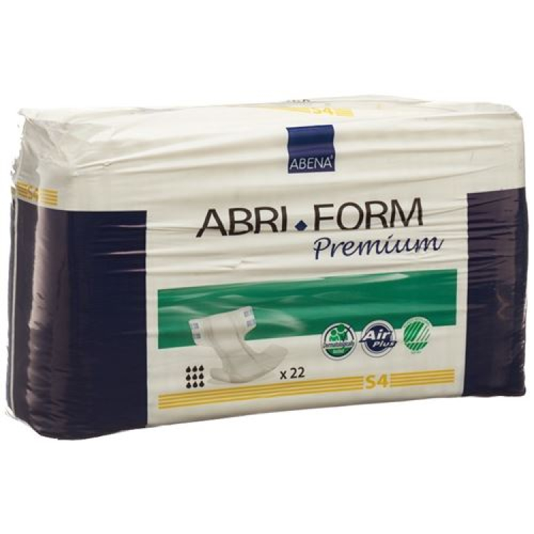 Abri-Form Premium S4 60-85cm sarı küçük emiş kapasitesi 2200 ml 22