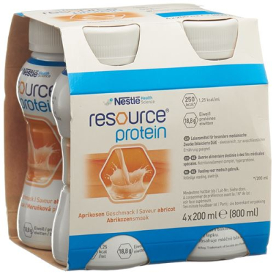 Resource protein kajsija 4 x 200 ml