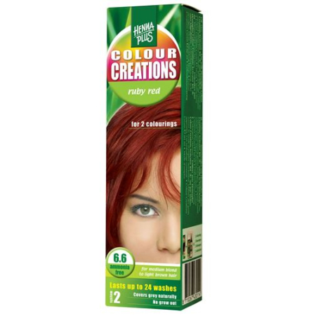 HENNA COLOUR Creations Ruby red 6.6 60 ml