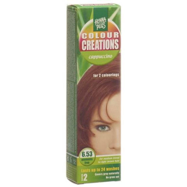 HENNA COLOR Creations Cappuccino 6.53 60 ml