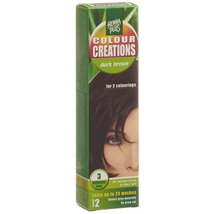 HENNA COLOUR Creations Dark brown 3 60 ml