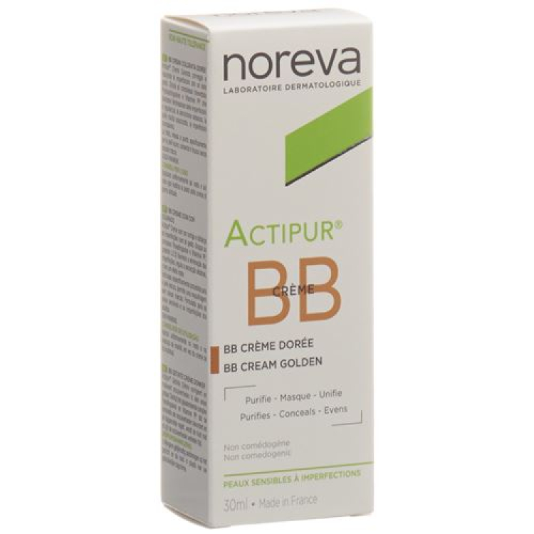 Noreva Actipur BB cream gold tube 30 ml