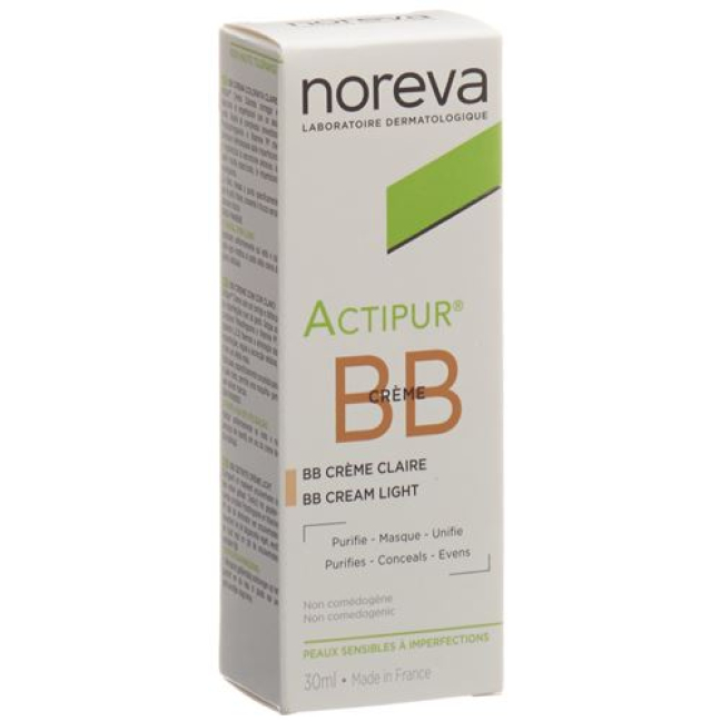 noreva ACTIPUR BB Creme light Tb 30 ml buy online