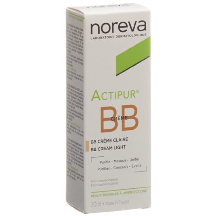 Noreva Actipur BB cream bright Tb 30 ml