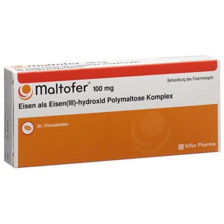 Maltofer Filmtabl 100 mg 30 db