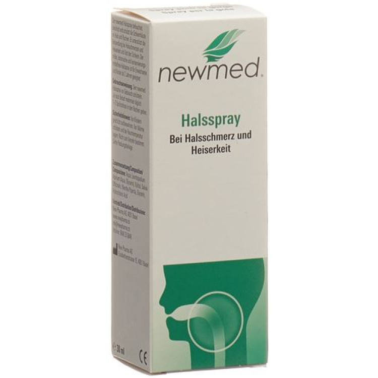 newmed σπρέι λαιμού 30 ml