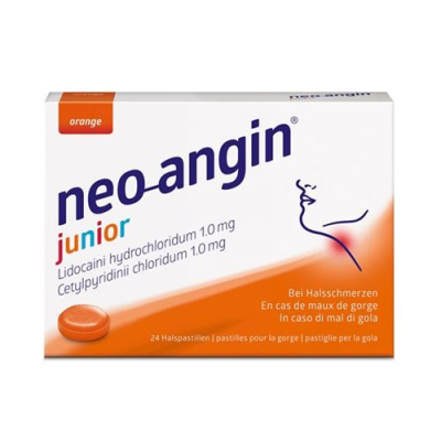 neo-angin junior Halspastillen 24 stk