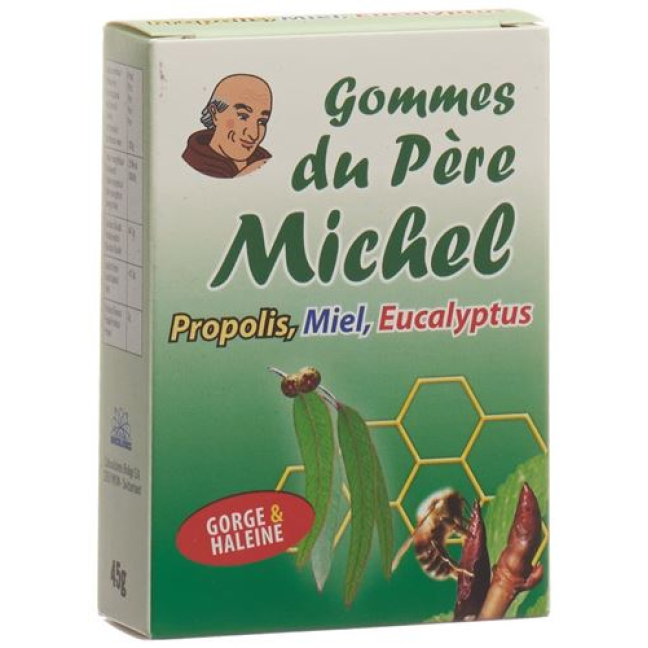 Bioligo Gommes du Pere Michel Eucalyptus Ds 45 گرم