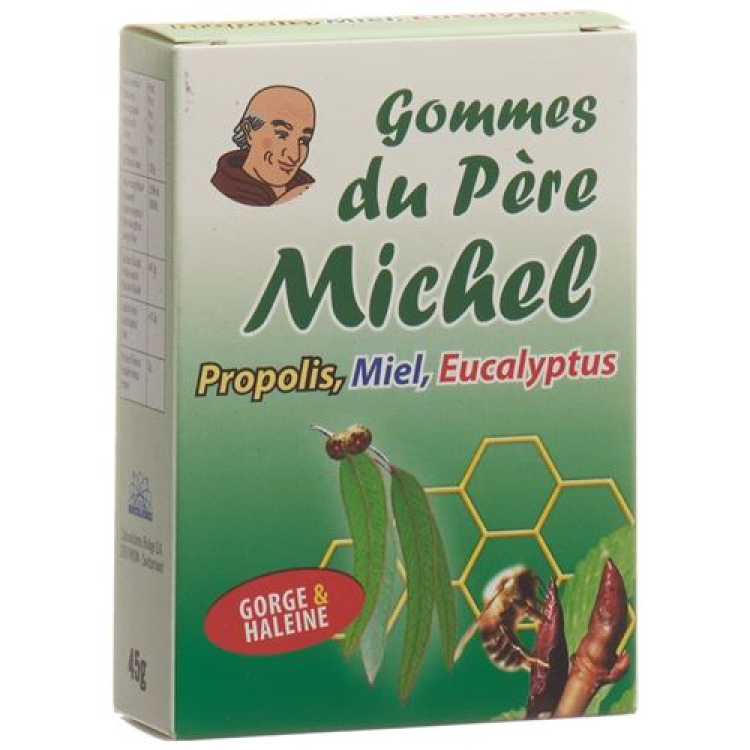 Bioligo Gommes du Pere Michel Eucalyptus can 45 g