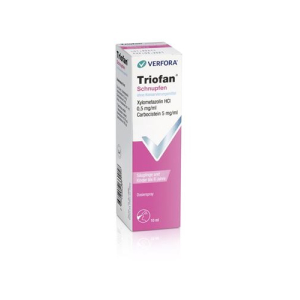 Triofan rinit koruyucu içermeyen ölçülü sprey bebekler ve küçük çocuklar için 10ml