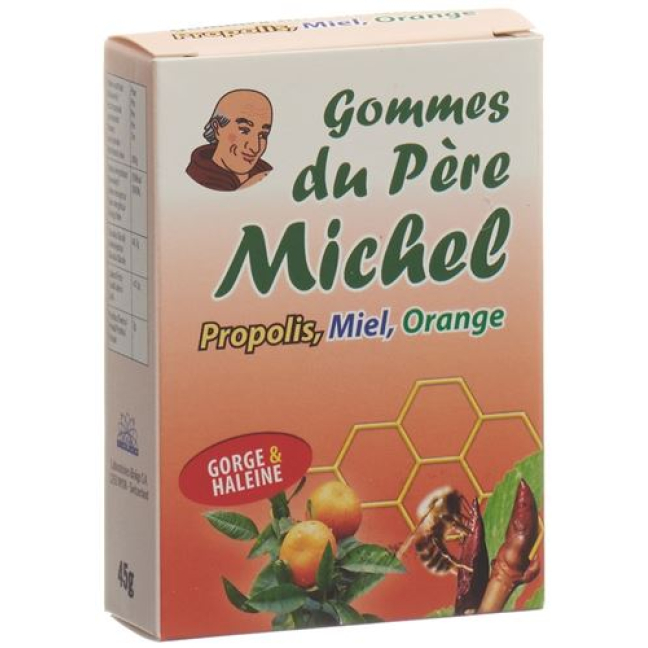 Bioligo Gommes du Pere Michel Orange Ds 45 கிராம்