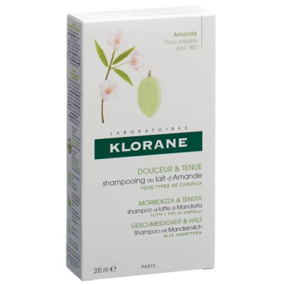 Klorane almond milk shampoo 200ml