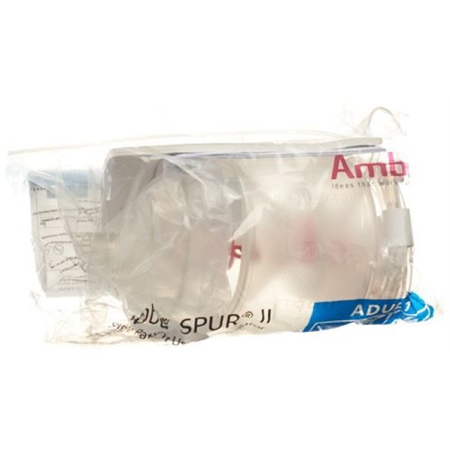 حقيبة الإنعاش Ambu Spur II 1x بما في ذلك قناع الكبار