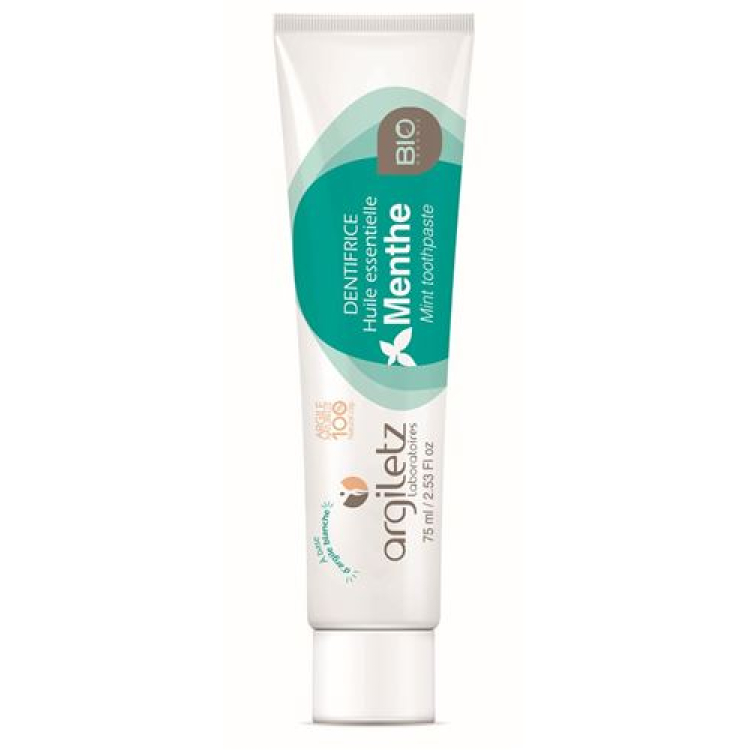 Argiletz Dentifrice Menthe Bio Tb 75 ml