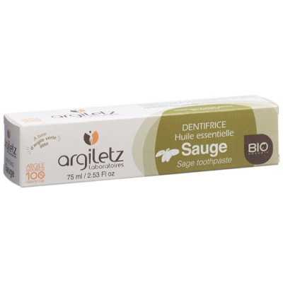 Argiletz toothpaste sage bio 75 ml