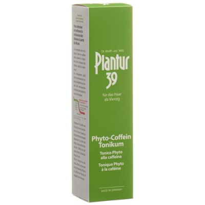 PLANTUR 39 caffeine tonic bottle 200 ml