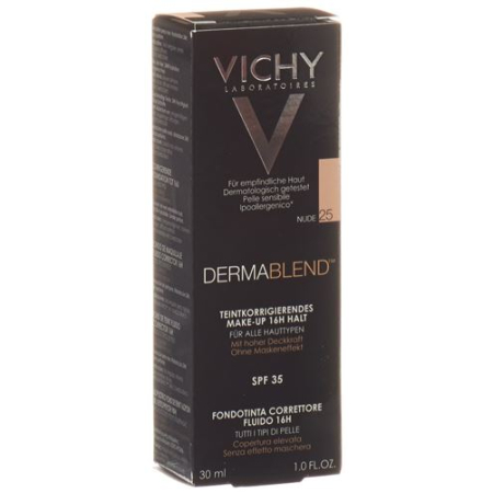 Vichy Dermablend Correction Make Up 25 Nude 30 מ"ל