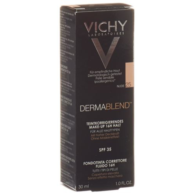 Vichy Dermablend Correction Make-Up 25 裸色 30 毫升
