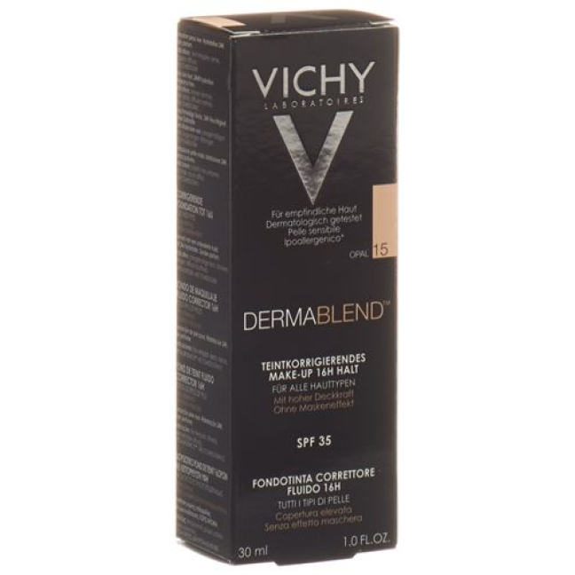 Vichy Dermablend Correction Make Up 15 عقیق 30 میلی لیتری
