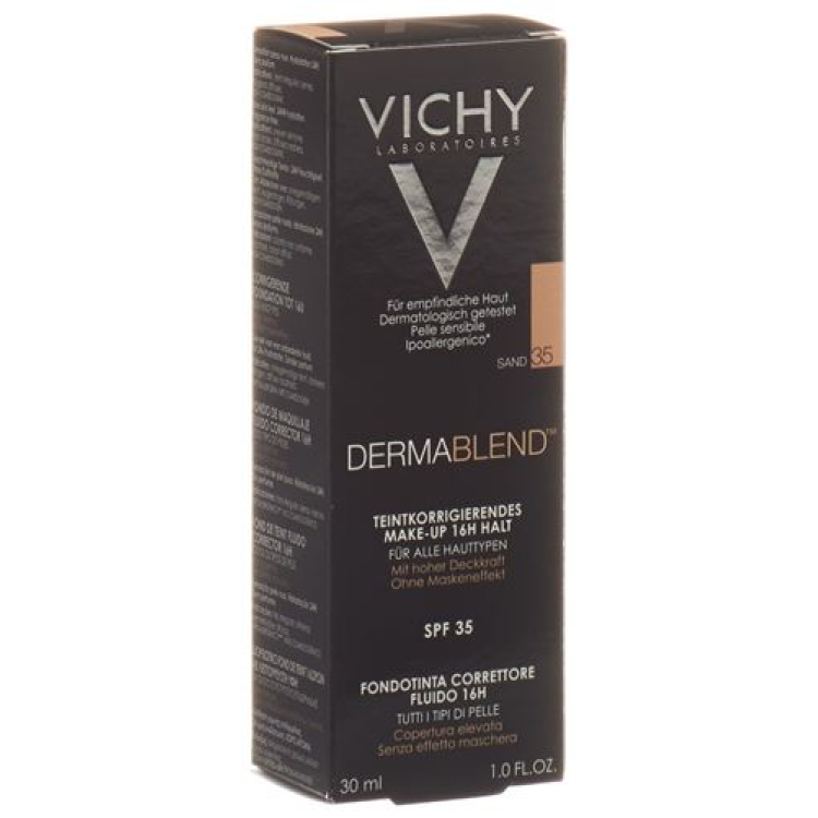 Vichy Dermablend Түзететін Макияж 35 Құм 30 мл