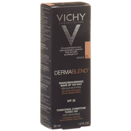 Vichy Dermablend korekcinis makiažas 55 bronza 30 ml