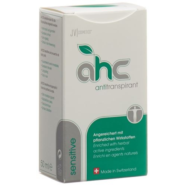AHC Sensitive antiperspirant væske 50 ml
