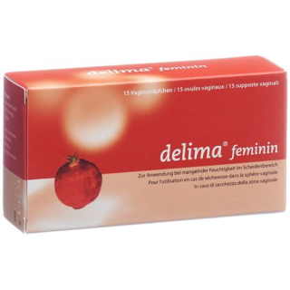 DELIMA FEMININ Vag Suppl 15 stk