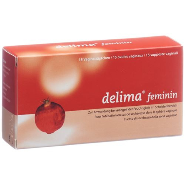 DELIMA FEMININ Vag Suppl 15 stk