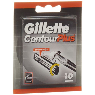 Gillette contourplus ersättningsblad 10 stycken