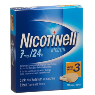 Nicotinell 3 easy matrix pfl 7 mg/24h 7 pcs