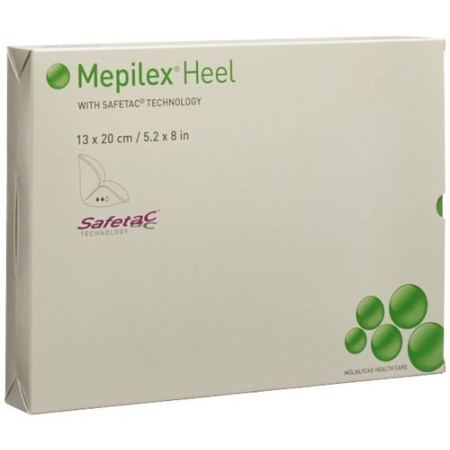 Mepilex heel dressing Foam 13x20cm silicone 5pcs