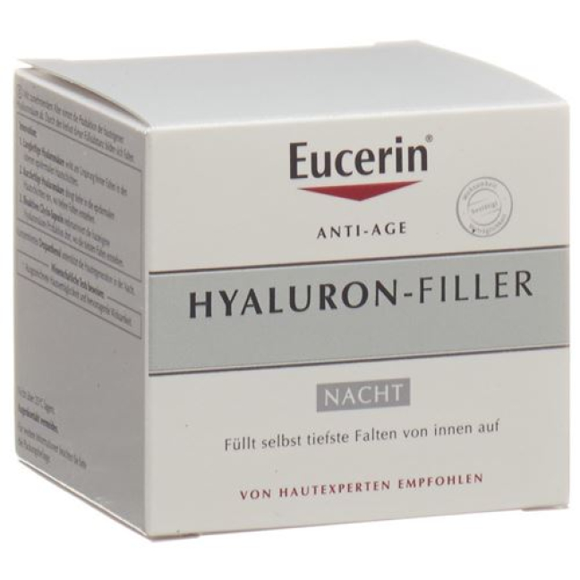 Eucerin HYALURON-FILLER Nacht trockene Haut Topf 50 ml