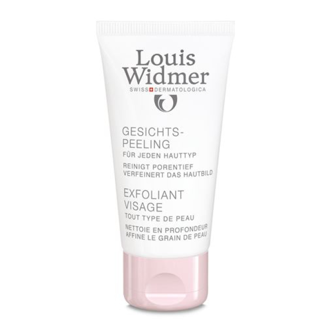 Louis Widmer Soin Exfoliant Visage Non Parfumé 50 ml