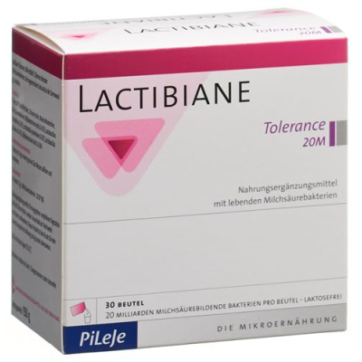 Lactibiane toleranse 20m bag 30 stk