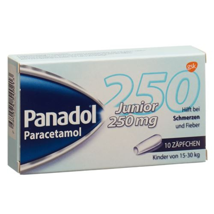 Panadol Junior Supp 250 mg 10 st