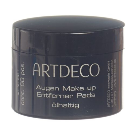 Artdeco Eye Make Up Remover Pads Oily 60 pcs
