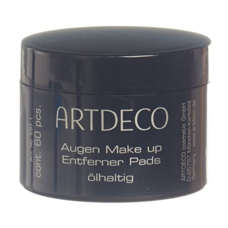 Artdeco Eye Make Up Remover Pads Oily 60 st