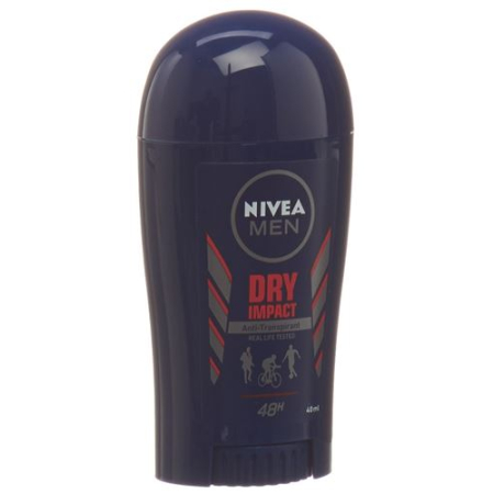 Nivea Men Dry Impact Antiperspirant Stick 40 мл