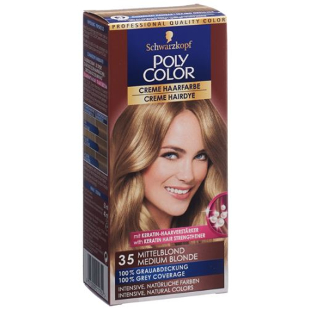 POLYCOLOR Creme Haarfarbe 35 mittelblond