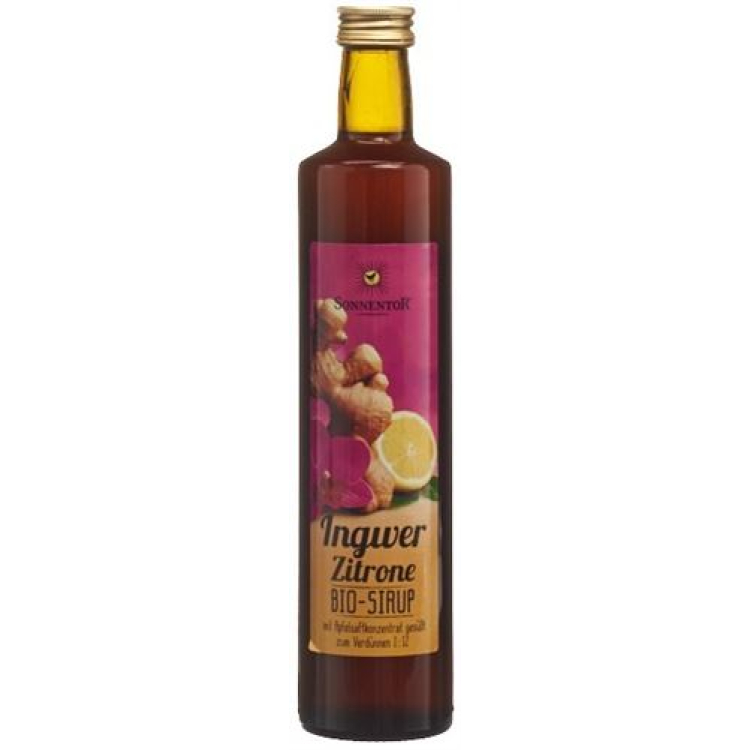 Sonnentor Ginger Lemon Syrup 500 மி.லி