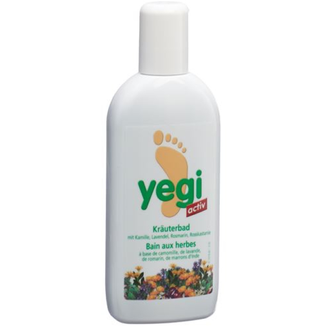 Yegi Activ bylinková fľaša do kúpeľa 200 ml
